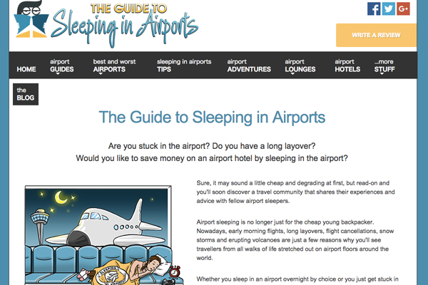 寝るのに適した空港、日本からはトップ50に3空港　「The Guide to Sleeping in Airports」調査