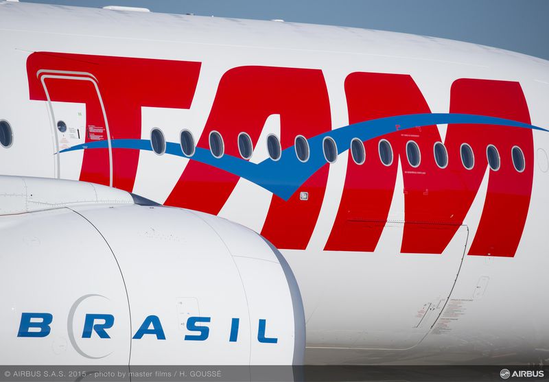 エアバス、TAM航空にA350XWB引き渡し　世界で4社目