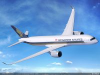 シンガポール航空（エアバスA350-900ULR）