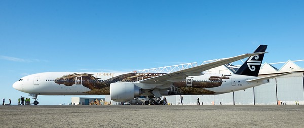 ★レア★非売品　ニュージーランド航空×ホビットコラボ　飛行機模型 ニュージーランド航空 模型飛行機 航空機 おもちゃ 模型 モデル