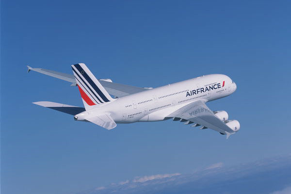 エールフランス航空（エアバスA380型機）