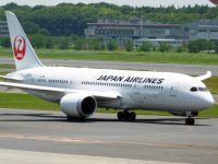 JAL（ボーイング787-8型機）