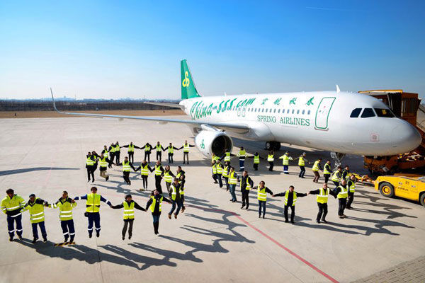 春秋航空、50機目のエアバスA320型機受領 約10年で機数拡大 - TRAICY