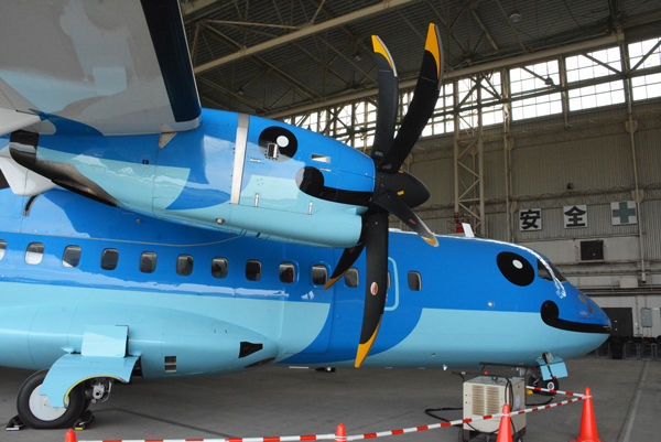 フォトレポート】天草エアライン、日本初導入の新機材ATR42-600