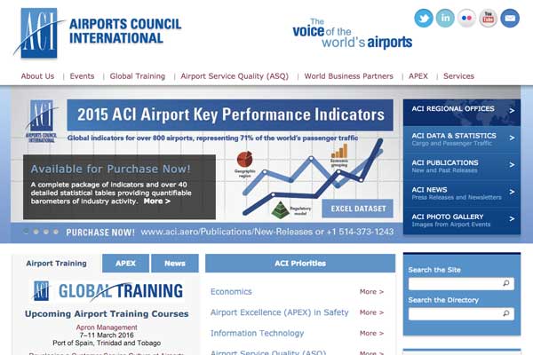 国際空港評議会（ACI）