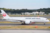 JAL（ボーイング787-8型機）