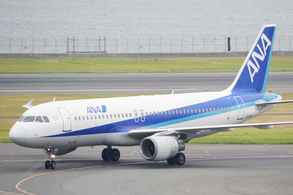 ANA（エアバスA320型機）