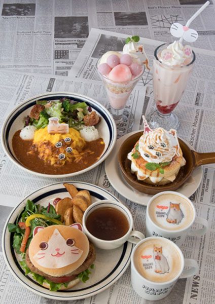 ”にゃらん”をモチーフとした「じゃらん×ハンズカフェ」を全国8ヶ所で開催