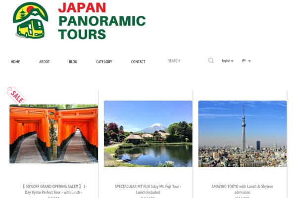 JAPAN PANORAMIC TOURS