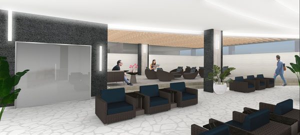 ANA SUITE LOUNGE（ダニエル・K・イノウエ国際空港）