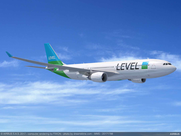 レベル、エアバスA330-200型機を追加導入 2019年受領へ - TRAICY