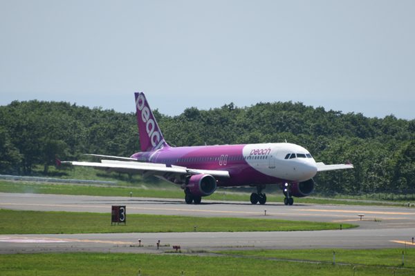 ピーチ（エアバスA320型機）