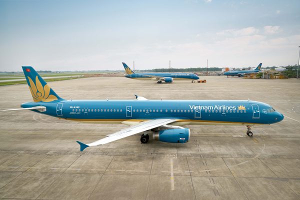 ベトナム航空（エアバスA321型機）