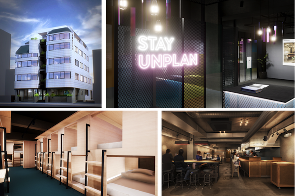 ホステル＆バー「UNPLAN Shinjuku」、3月28日開業　簡易キッチンやルーフバルコニーも
