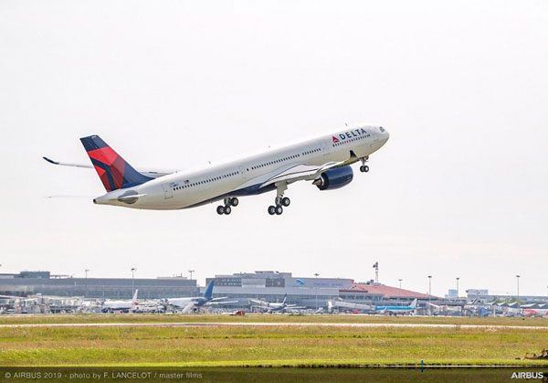 デルタ航空（エアバスA330-900neo）