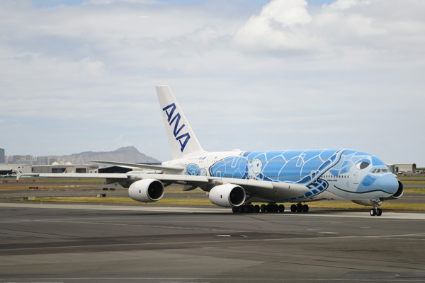 ANA（エアバスA380型機）