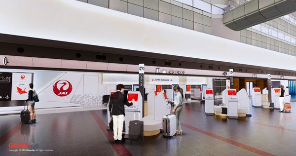 Jal 羽田空港のチェックインカウンターや搭乗ゲートを刷新 Jgcカウンターは個室化 Traicy トライシー