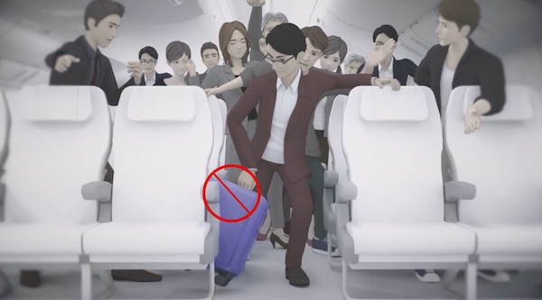JAL新機内安全ビデオ