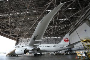 JAL（ボーイング787-8型機、国内線仕様機）