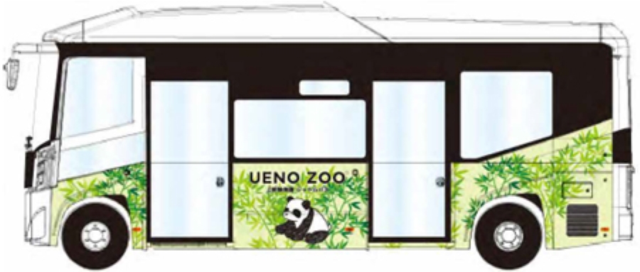 上野動物園　電気バス