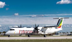 エチオピア航空（DHC-8-Q400型機）