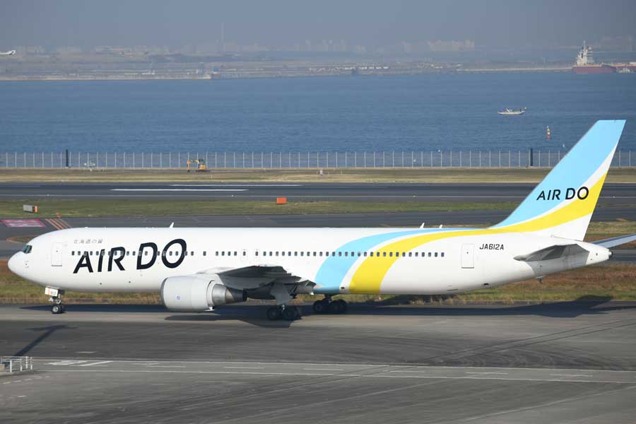エア・ドゥ／AIRDO（ボーイング767-300ER型機、JA612A）