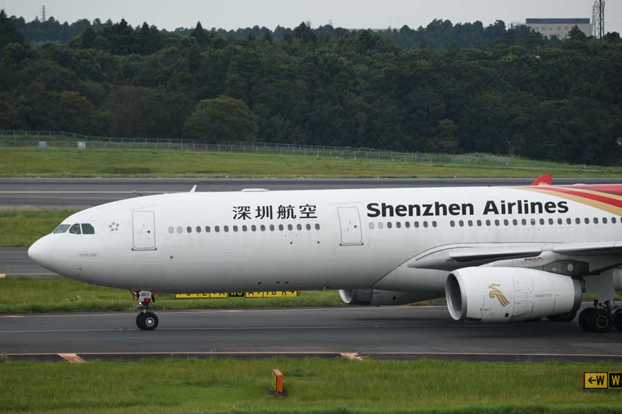 深セン航空（エアバスA330-300型機）