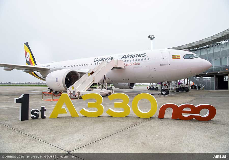 ウガンダ・エアラインズ（エアバスA330-800neo）