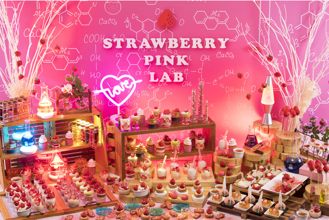 ストロベリーデザートビュッフェ～Pink Lab～