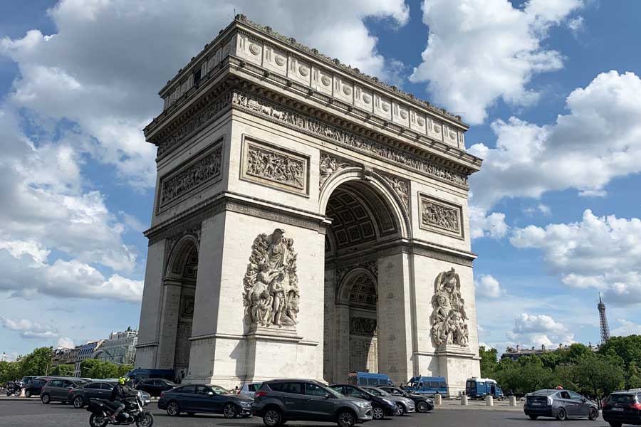 フランス・パリ・凱旋門