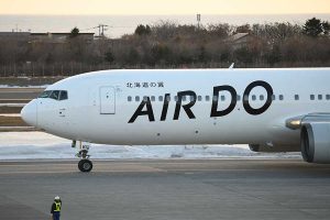 エア・ドゥ／AIRDO（ボーイング767-300ER型機、JA612A）