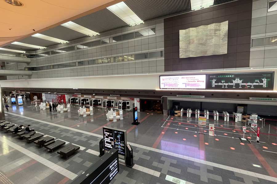 羽田空港第1ターミナル・北ウイング閉鎖