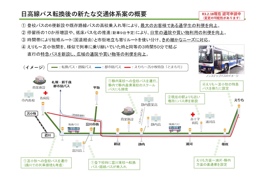 Jr日高本線 4月1日からバス転換 道南バスとjr北海道バスが運行担う Traicy トライシー