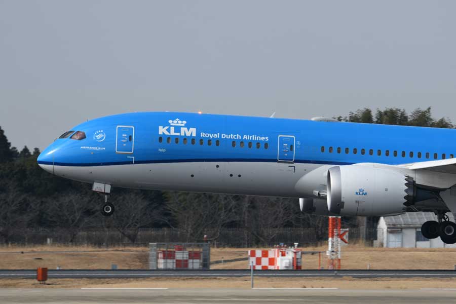 KLMオランダ航空（ボーイング787-9型機）