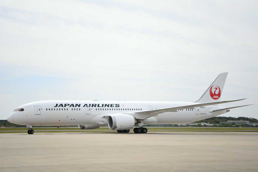 日本航空（ボーイング787-9型機）