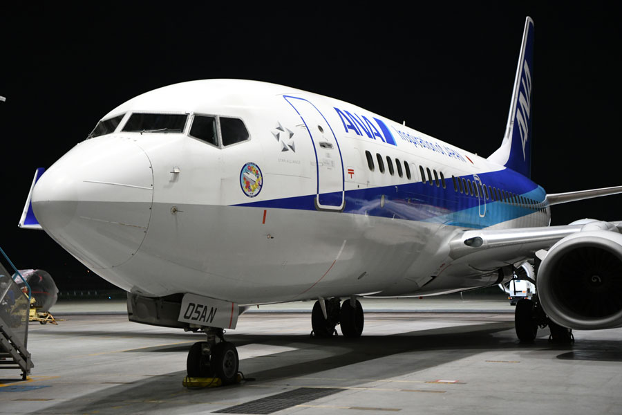 ANA、ボーイング737-700型機がラスト1機に 20日に1機の運航終了