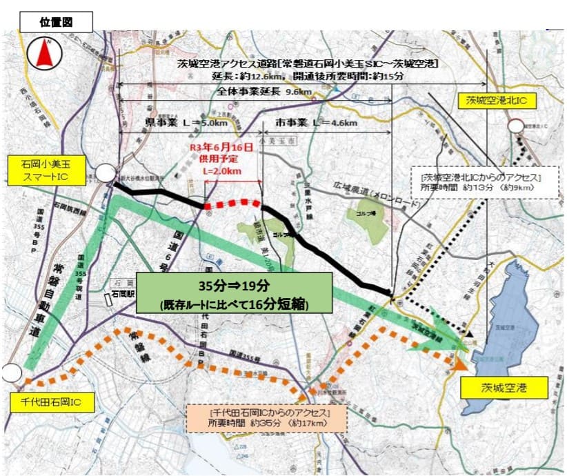 茨城空港アクセス道路