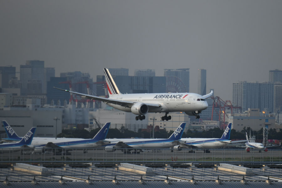 エールフランス航空（ボーイング787-9型機）