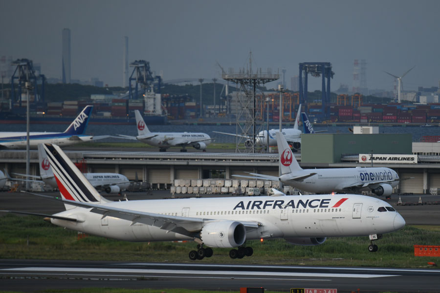 エールフランス航空（ボーイング787-9型機）