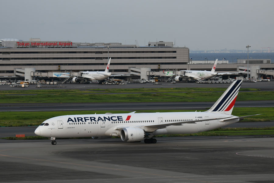 エールフランス航空（ボーイング787-9型機）