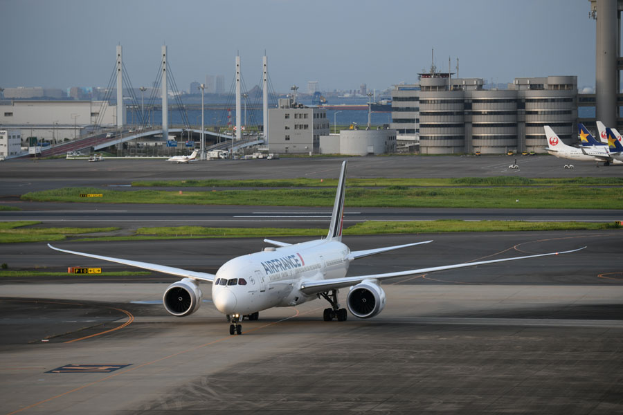 エールフランス航空（ボーイング787-9型機）