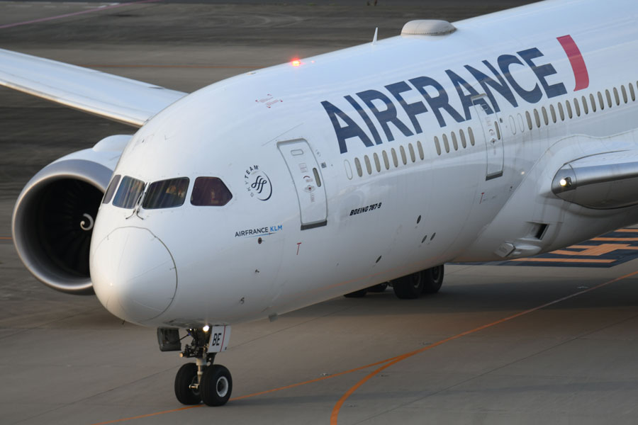 エールフランス航空（ボーイング787-9型機）