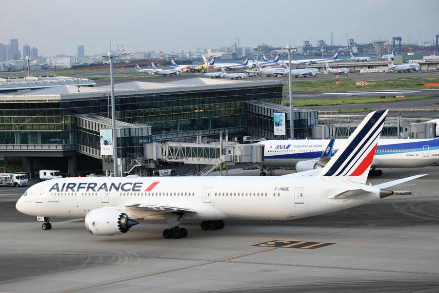 エールフランス航空（ボーイング787-9型機）