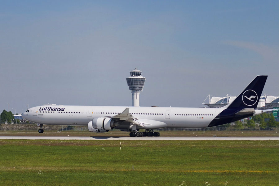 ルフトハンザ・ドイツ航空（エアバスA340-600型機）