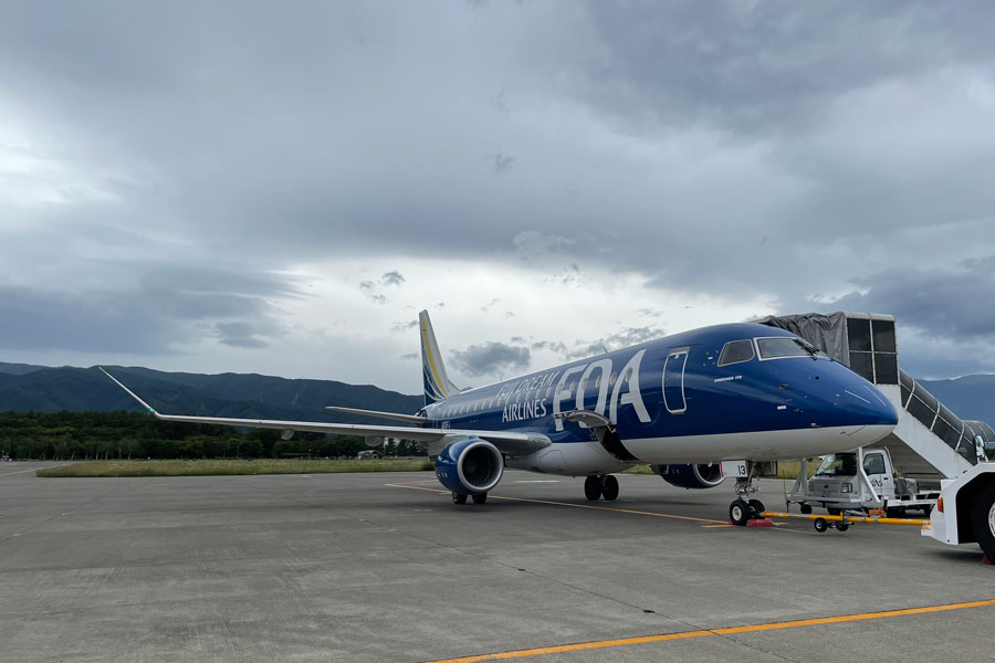 フジドリームエアラインズ（エンブラエル175型機）