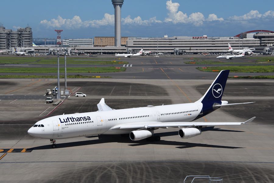 ルフトハンザドイツ航空 A340