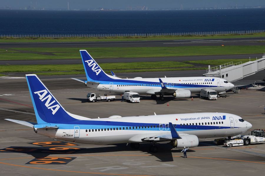 全日本空輸／ANA（ボーイング737-800型機）