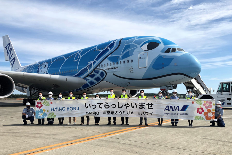 Ana フライングホヌ の遊覧フライト実施 新千歳空港発着で Traicy トライシー Ana フライングホヌ の遊覧フライト実施 新千歳空港発着で Traicy トライシー