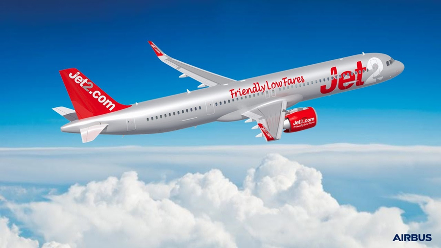 jet2.com（エアバスA321neo）