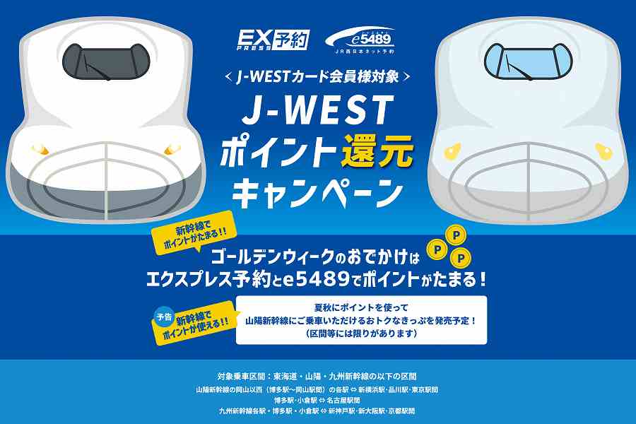 J-WEST ポイント還元キャンペーン